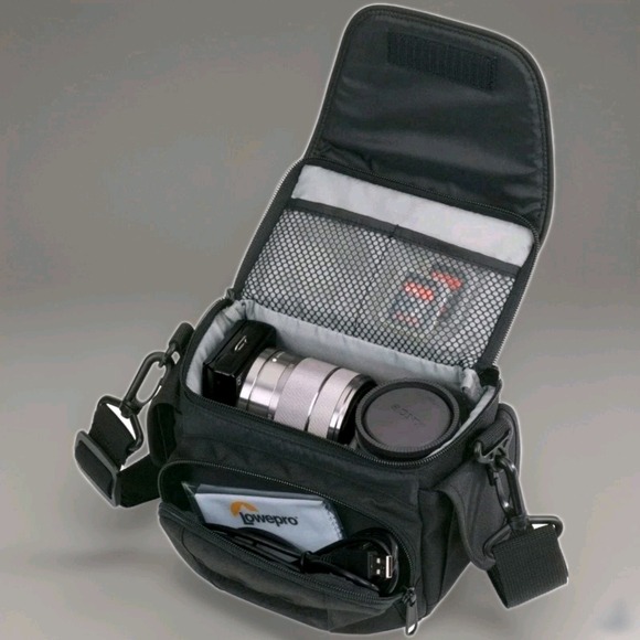 Lowepro‎ Edit 110 Camcorder and Camera Bag, Black - Picture 1 of 10